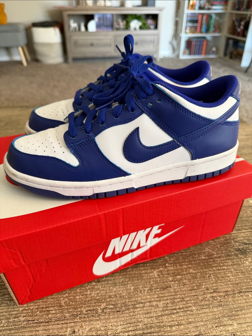 Nike Dunk Low Grade School ‘Concord’ sneakers